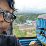 Mt Fuji in the bus!